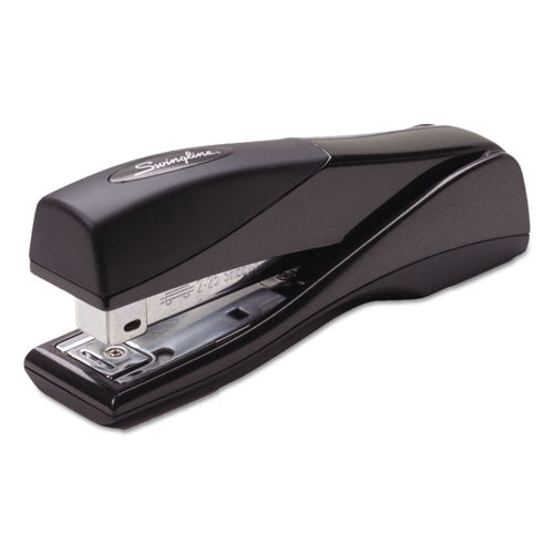Image of Swingline® Optima Grip Full Strip Stapler, 25-Sheet Capacity, Graphite Black