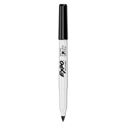 Image of EXPO® Low-Odor Dry Erase Marker Office Value Pack, Extra-Fine Bullet Tip, Black, 36/Pack