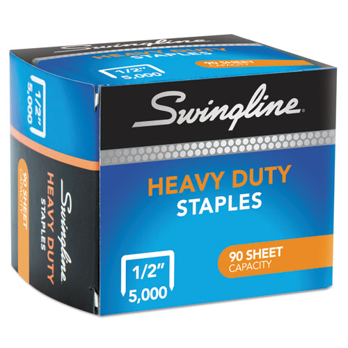 Image of Swingline® S.f. 39 Heavy-Duty Staples, 0.5" Leg, 0.5" Crown, Steel, 5,000/box