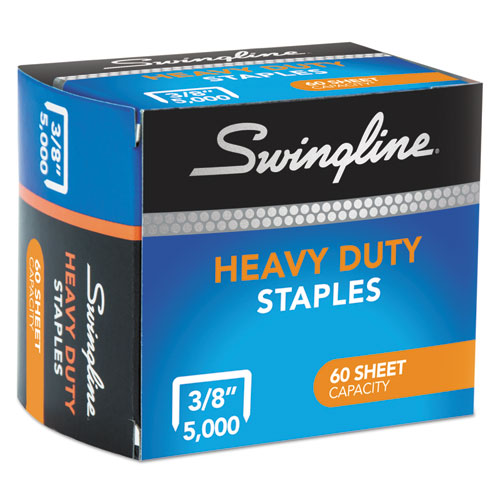 Image of Swingline® S.f. 39 Heavy-Duty Staples, 0.38" Leg, 0.5" Crown, Steel, 5,000/box
