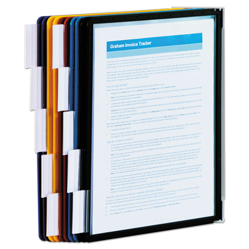 Image of Durable® VARIO Wall/Extension Reference System, 10 Panels, Assorted Borders and Panels