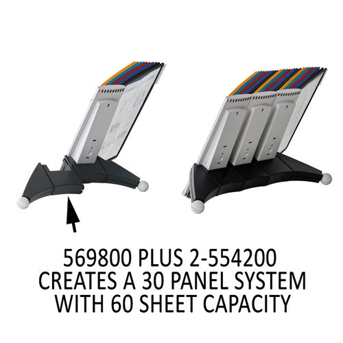 Image of Durable® SHERPA Reference System Extension Set, 10 Sleeves, Assorted Borders and Panels