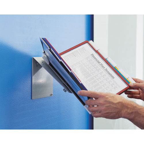 Image of Durable® VARIO Pro Desktop Reference System, 10 Panels, Legal, Assorted Borders and Panels