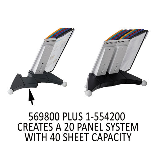 Image of Durable® SHERPA Reference System Extension Set, 10 Sleeves, Assorted Borders and Panels