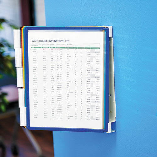 Image of Durable® Vario Wall Reference System, 5 Panels, Letter, Asst. Borders And Panels