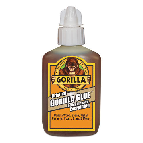 Image of Gorilla® Original Formula Glue, 2 Oz, Dries Light Brown