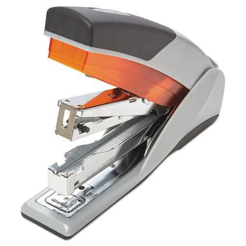 Image of Swingline® Optima 25 Reduced Effort Stapler, 25-Sheet Capacity, Gray/orange