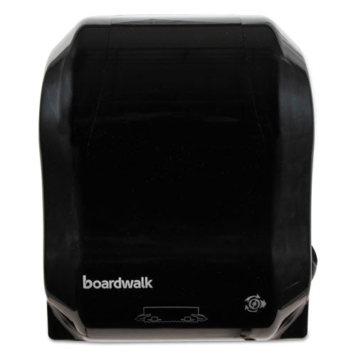 Image of Boardwalk® Hands Free Mechanical Towel Dispenser, 13.25 X 10.25 X 16.25, Black