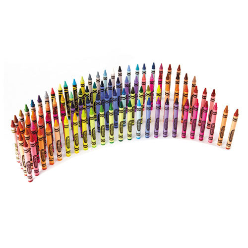 Image of Crayola® Classic Color Crayons In Flip-Top Pack With Sharpener, 96 Colors/pack