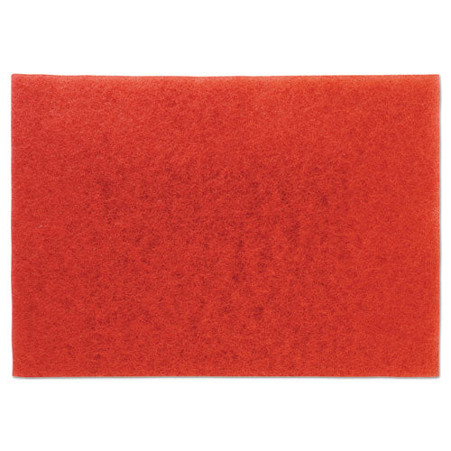 Image of 3M Low-Speed Buffer Floor Pads 5100, 28 X 14, Red, 10/carton