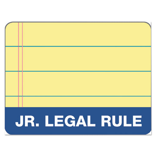 Image of TOPS Docket Gold Ruled Perforated Pads, Narrow Rule, 50 Canary-Yellow 5 X 8 Sheets, 12/pack