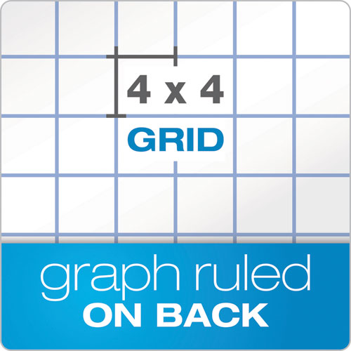 Image of TOPS Docket Gold Planning Pads, Project-Management Format, Quadrille Rule (4 Sq/in), 40 White 8.5 X 11.75 Sheets, 4/pack