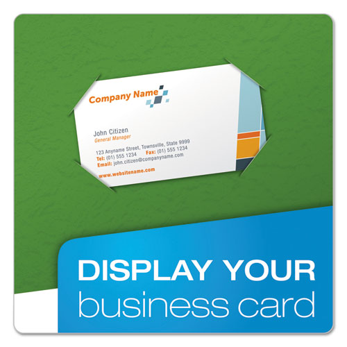 Image of Oxford Twin-Pocket Folders With 3 Fasteners, 0.5" Capacity, 11 X 8.5, Green, 25/box