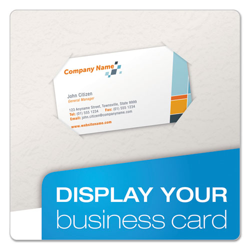 Image of Oxford Twin-Pocket Folders With 3 Fasteners, 0.5" Capacity, 11 X 8.5, White, 25/box