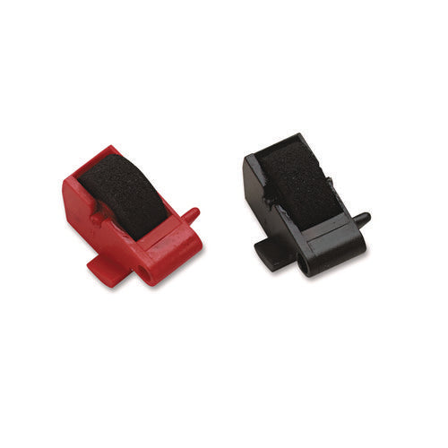 Image of Dataproducts® R14772 Compatible Ink Rollers, Black/red, 2/pack