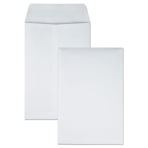 Image of Quality Park Redi-Seal Catalog Envelope, #1 3/4, Cheese Blade Flap, Redi-Seal Adhesive Closure, 6.5 x 9.5, White, 100/Box