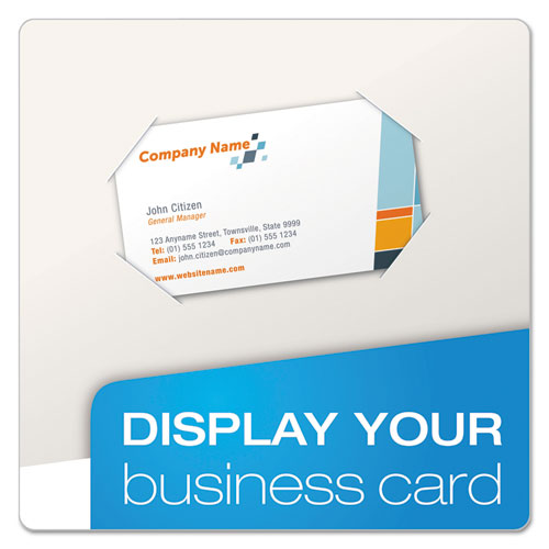 Image of Oxford High Gloss Laminated Paperboard Folder, 100-Sheet Capacity, 11 X 8.5, White, 25/box