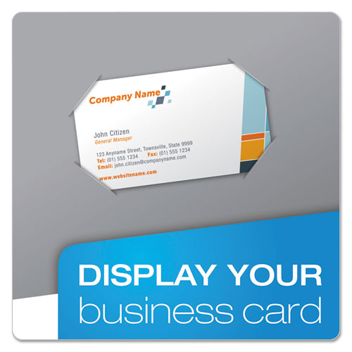 Image of Oxford High Gloss Laminated Paperboard Folder, 100-Sheet Capacity, 11 X 8.5, Gray, 25/box