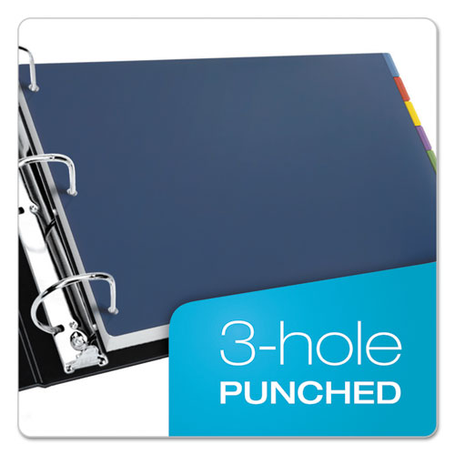 Image of Cardinal® Tabloid-Size Poly Index Divider, 8-Tab, 11 X 17, Assorted, 1 Set