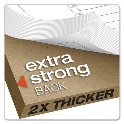 Image of Ampad® Gold Fibre Wirebound Project Notes Book, Project-Management Format, Green Cover, (84) 9.5 x 7.25 Sheets