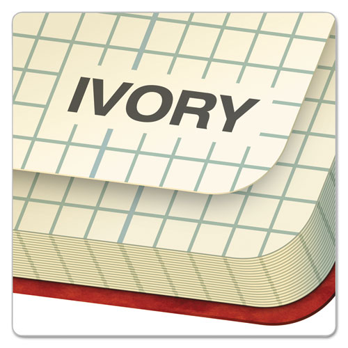 Image of Ampad® Computation Book, Quadrille Rule (4 sq/in), Brown Cover, (76) 11.75 x 9.25 Sheets