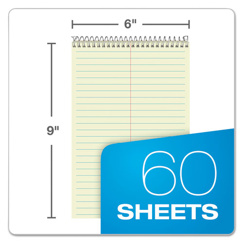Image of Ampad® Steno Pads, Gregg Rule, Tan Cover, 60 Green-Tint 6 X 9 Sheets