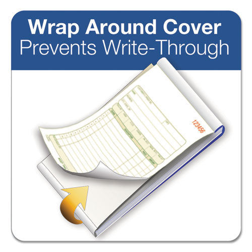 Image of Adams® Multipart Sales Order Pad, 12 Lines, Two-Part Carbonless, 3.34 x 6.69, 50 Forms Total