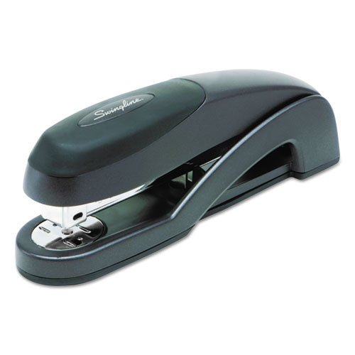 Image of Swingline® Optima Full Strip Desk Stapler, 25-Sheet Capacity, Graphite Black