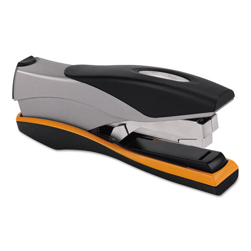 Image of Swingline® Optima 40 Desktop Stapler, 40-Sheet Capacity, Silver/black/orange
