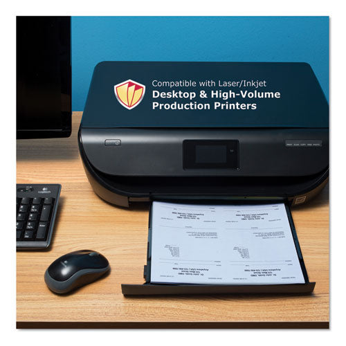 Image of DocuGard Medical Security Papers, 24 lb Bond Weight, 8.5 x 11, Blue, 500/Ream