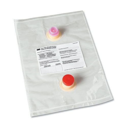 Image of 3M Easy Shine Applicator Kit, Reusable Pouches, 5/carton