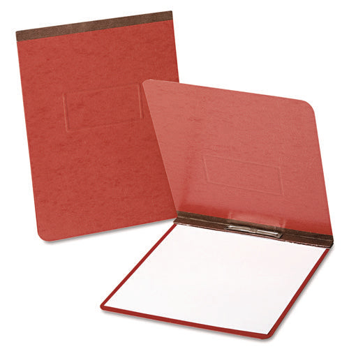 Image of Oxford Pressguard Report Cover With Reinforced Top Hinge, Two-Prong Metal Fastener, 2" Capacity, 8.5 X 11, Red/red