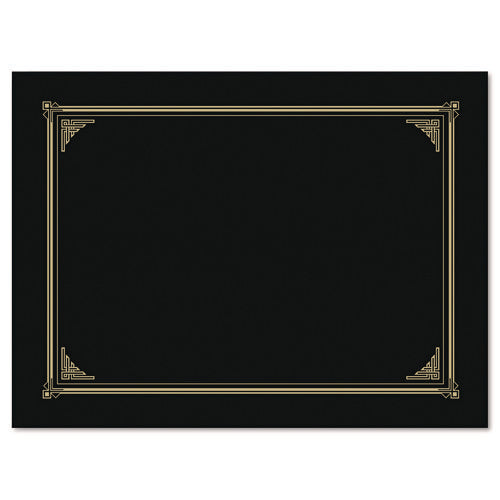 Image of Geographics® Certificate/Document Cover, 12.5 x 9.75, Metallic Gray, 6/Pack