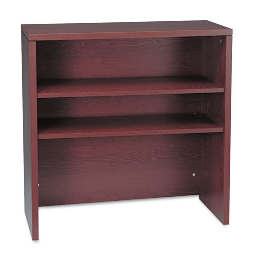 Image of HON® 10500 Series Bookcase Hutch, 36w X 14.63d X 37.13h, Mahogany
