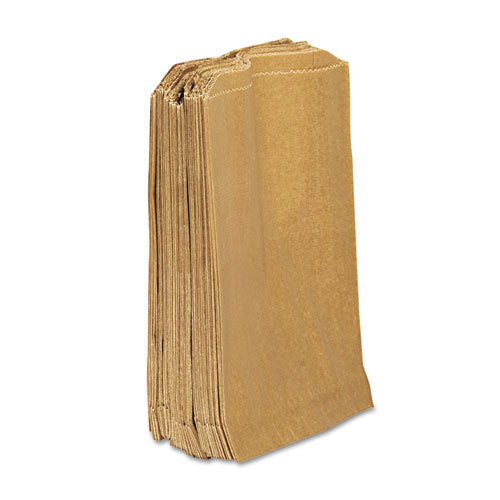 Image of HOSPECO® Napkin Receptacle Liners, 7.5" X 3" X 10.5", Brown, 500/carton
