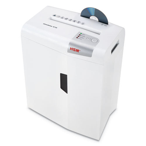 Image of HSM of America Shredstar X10 Cross-Cut Shredder, 10 Manual Sheet Capacity