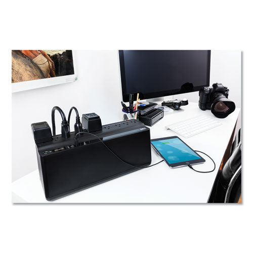 Image of APC® Smart-UPS 850 VA Battery Backup System, 9 Outlets, 120 VA, 354 J