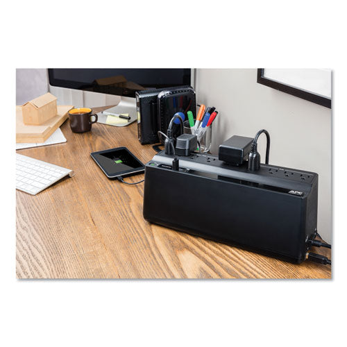 Image of APC® Smart-UPS 850 VA Battery Backup System, 9 Outlets, 120 VA, 354 J