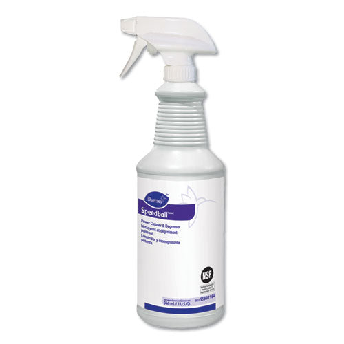 Image of Diversey Speedball Heavy-Duty Cleaner, Citrus, Liquid, 1qt. Spray Bottle, 12/ct
