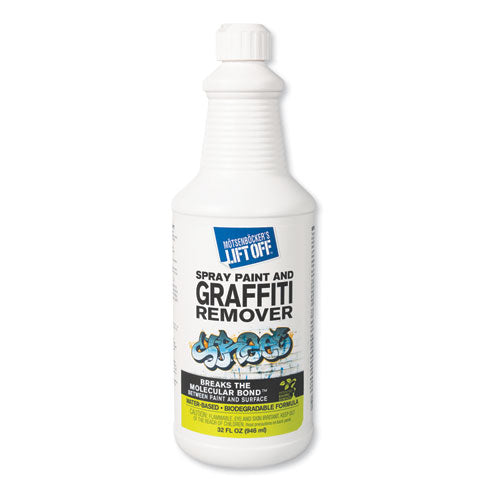 Image of Motsenbocker's Lift-Off® 4 Spray Paint Graffiti Remover, 32oz, Bottle, 6/carton