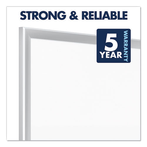 Image of Quartet® Classic Series Nano-Clean Dry Erase Board, 48" x 36", White Surface, Satin Aluminum Frame