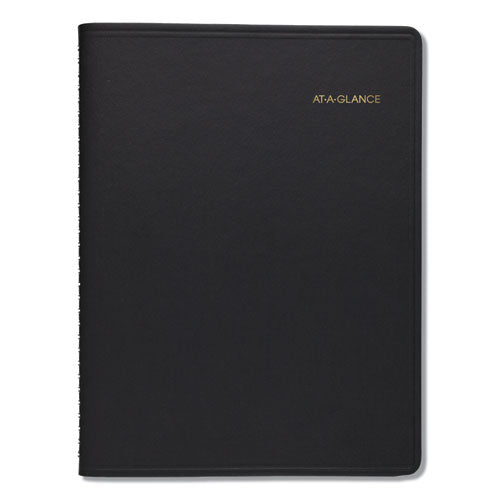 Image of AT-A-GLANCE® Monthly Planner, 11 x 9, Black Cover, 15-Month: Jan 2025 to Mar 2026