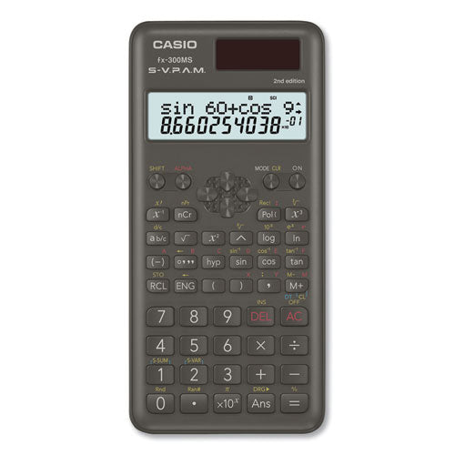 Image of Casio® Fx-300msplus2 Scientific Calculator, 12-Digit Lcd