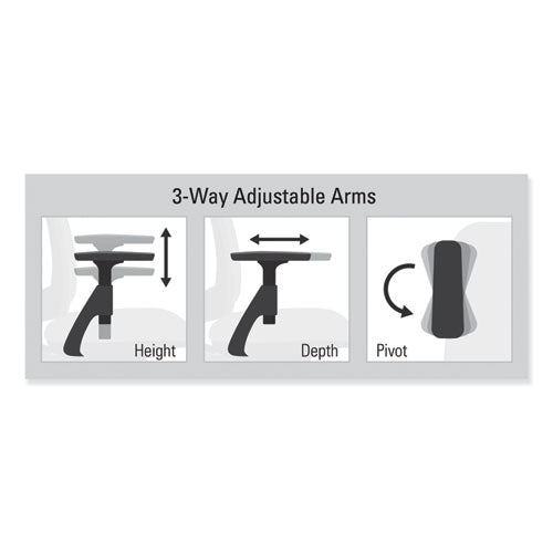 Image of HON® Lota Series Guest Side Chair, 23" x 24.75" x 34.5", Black Seat, Black Back, Black Base