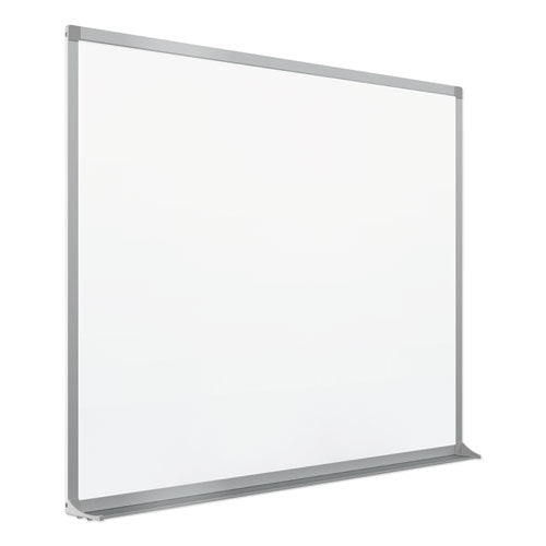 Image of Quartet® Porcelain Magnetic Whiteboard, 96" x 48", White Surface, Satin Aluminum Frame
