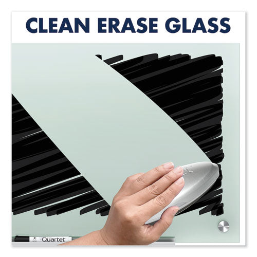 Image of Quartet® Infinity Glass Marker Board, 96" x 48", Frost Surface