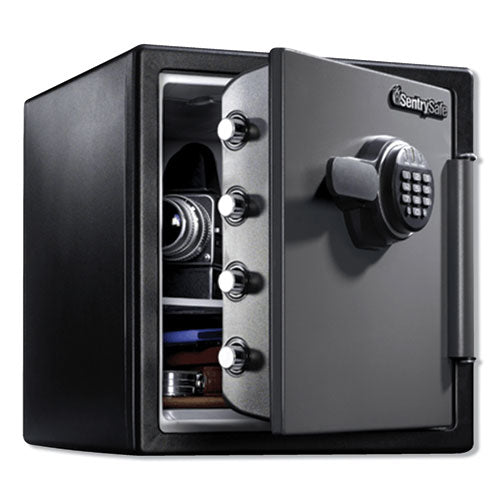 Image of Sentry® Safe Fire-Safe With Digital Keypad Access, 1.23 Cu Ft, 16.38w X 19.38d X 17.88h, Gunmetal