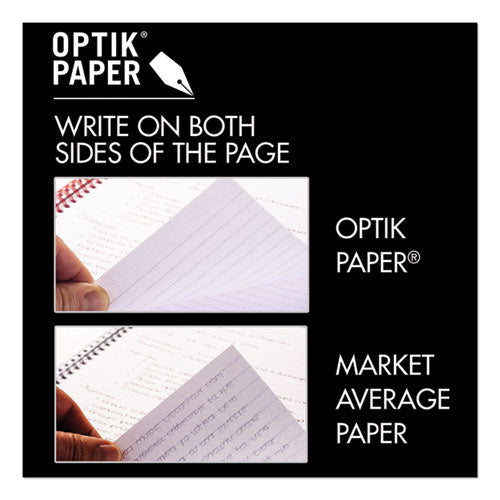 Image of Black n' Red Hardcover Twinwire Notebooks, SCRIBZEE Compatible, 1-Subject, Wide/Legal Rule, Black/Red Cover, (70) 11 x 8.5 Sheets