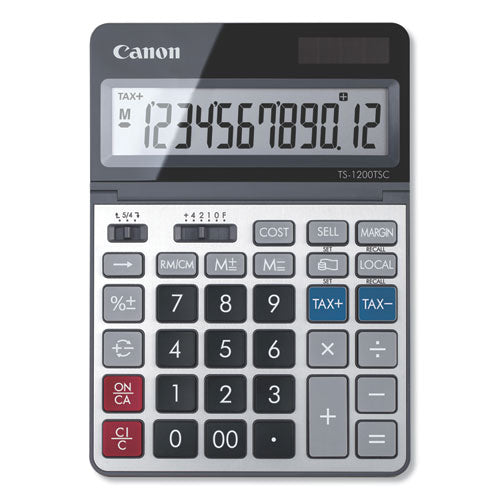 Image of Canon® Ts-1200tsc Desktop Calculator, 12-Digit Lcd