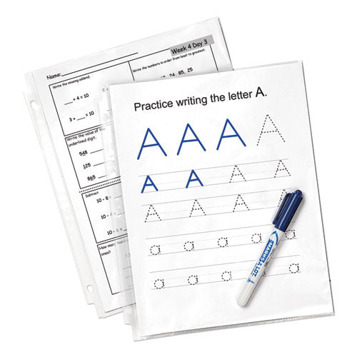 Image of Avery® Top-Load Sheet Protector, Economy Gauge, Letter, Clear, 50/box